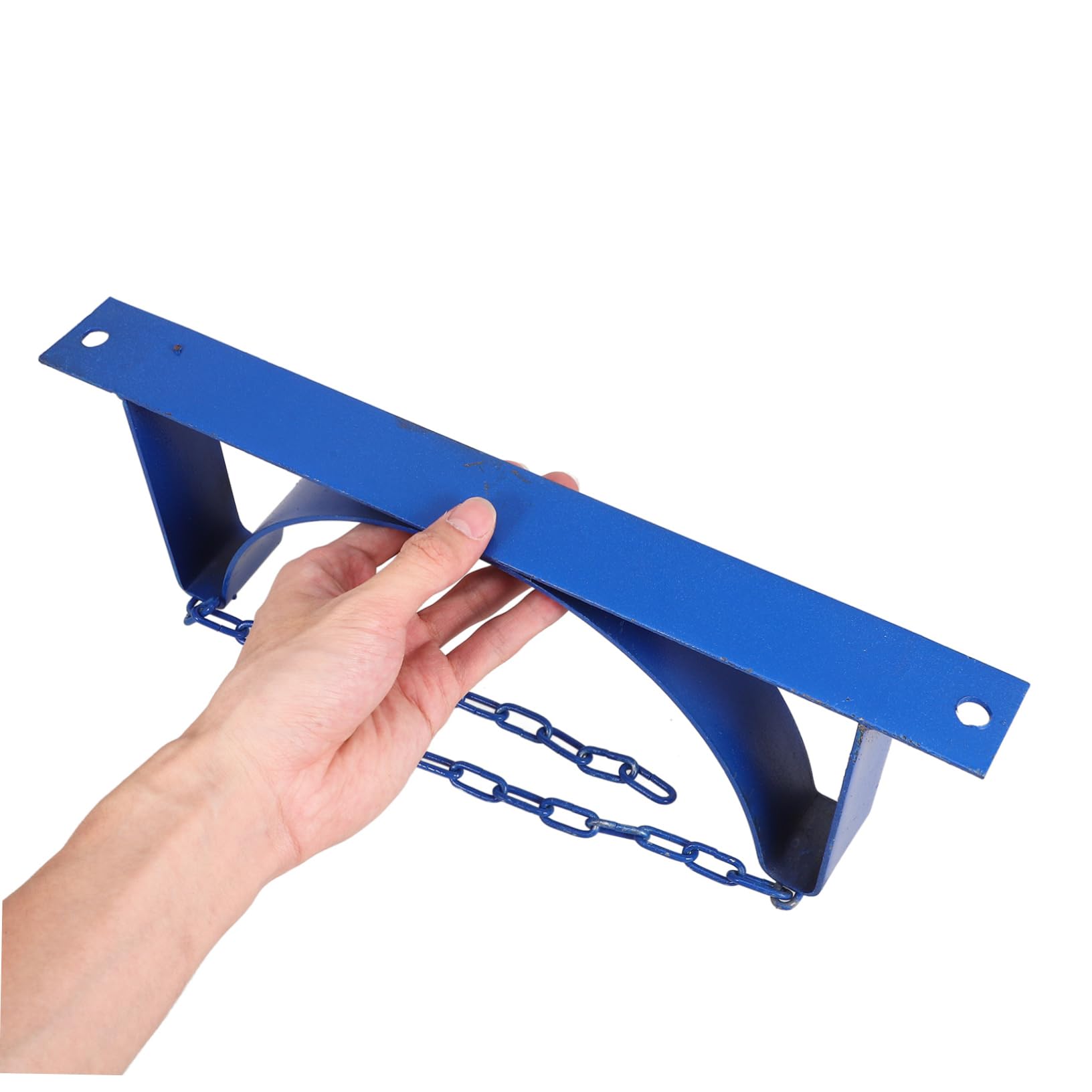 Hohopeti Gas Bottle Fixing Bracket Gas Tank Holder Gas Tank Wall Holder Gas Cylinder Mount Cylinder Wall Mounted Bracket Gas Cylinder Holder Gas Tank Mount Propane Tank Wall Tank Mount Iron