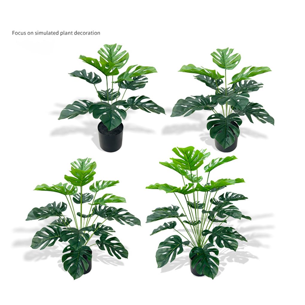 Elegante decorazione da giardino artificiale con foglie,24 capi