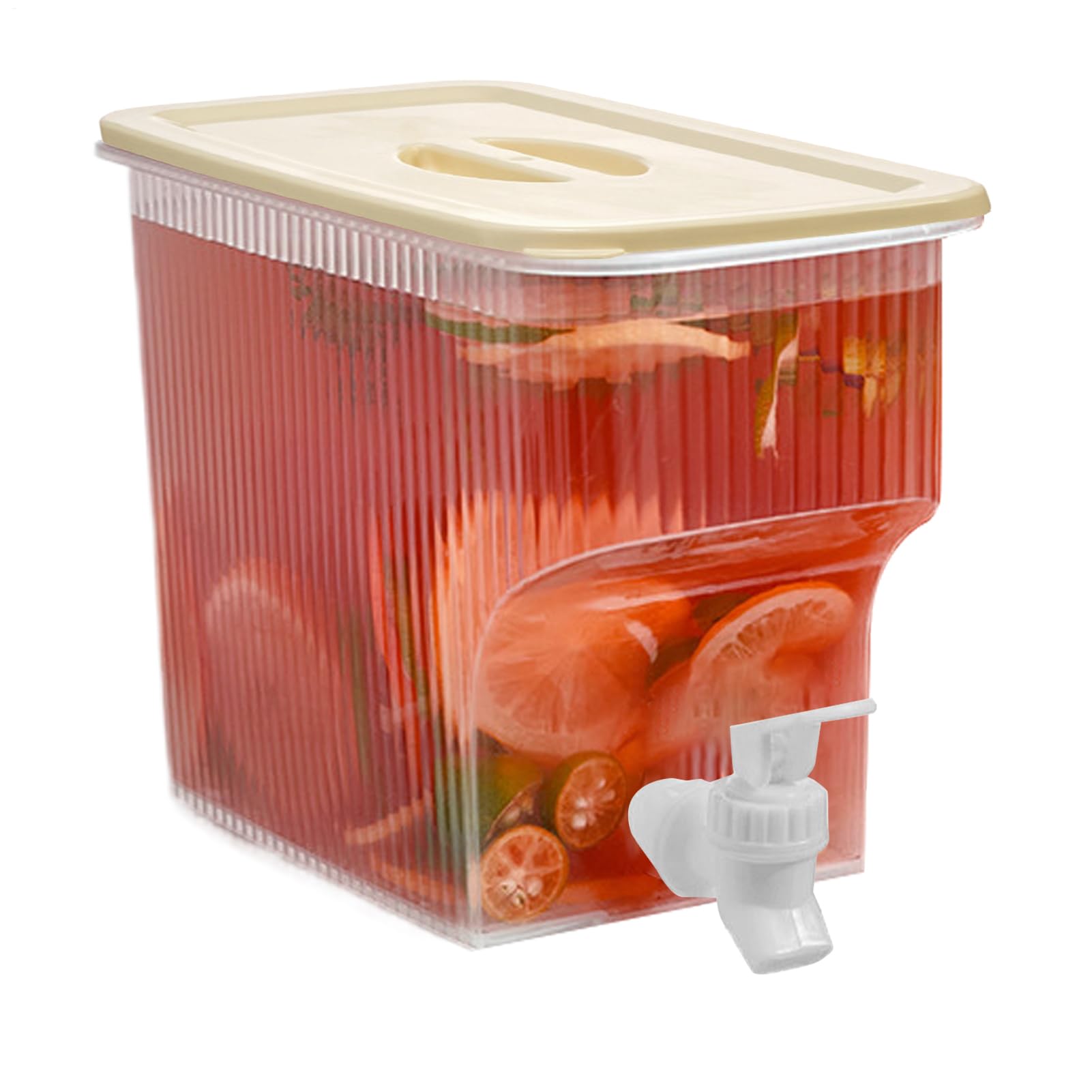 Distributeur de boissons réfrigérées portable et grand volume transparent