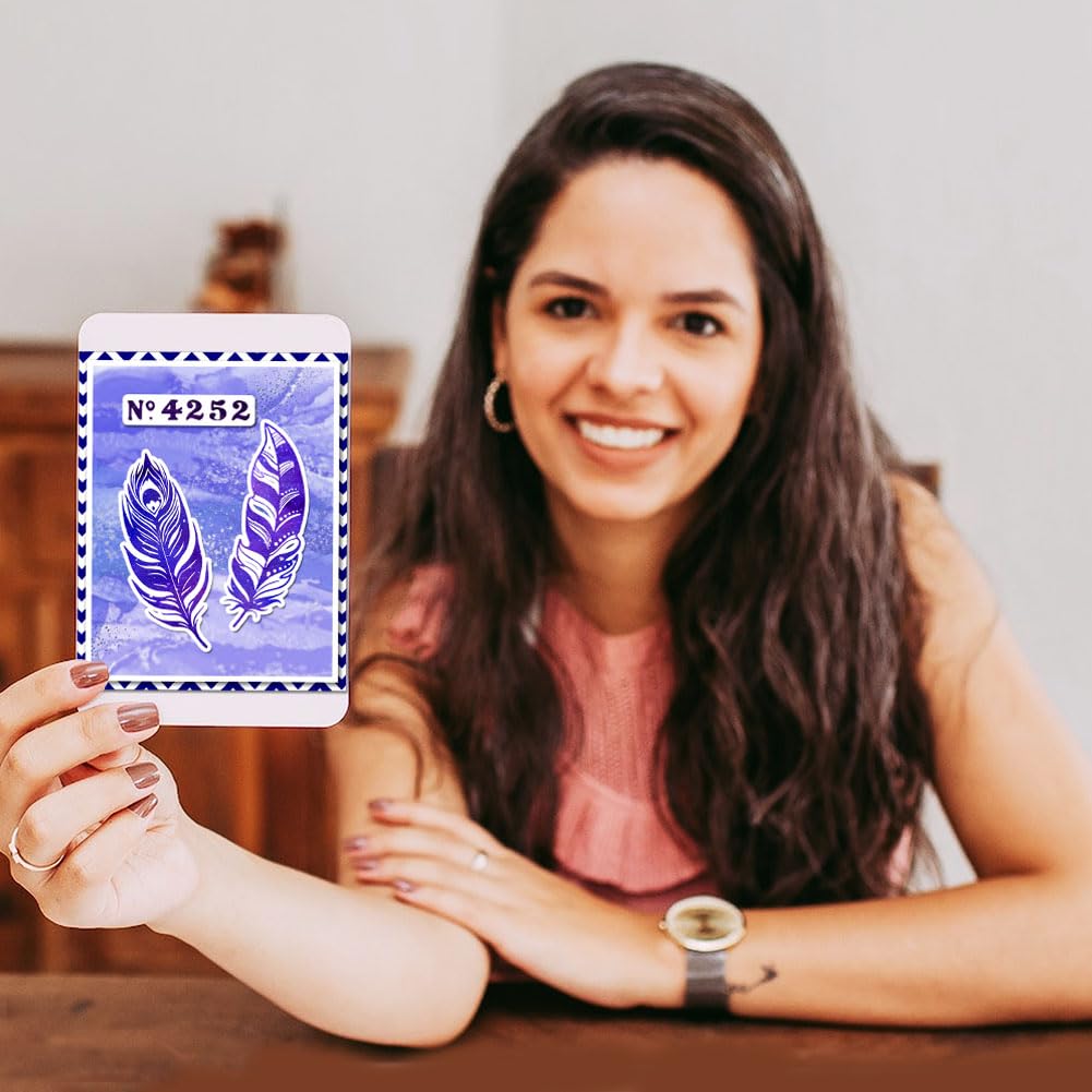 GLOBLELAND Tierstempel Set – Transparente Silikonstempel Mit Katzen-Motiv, Für Karten, Scrapbooking & Deko