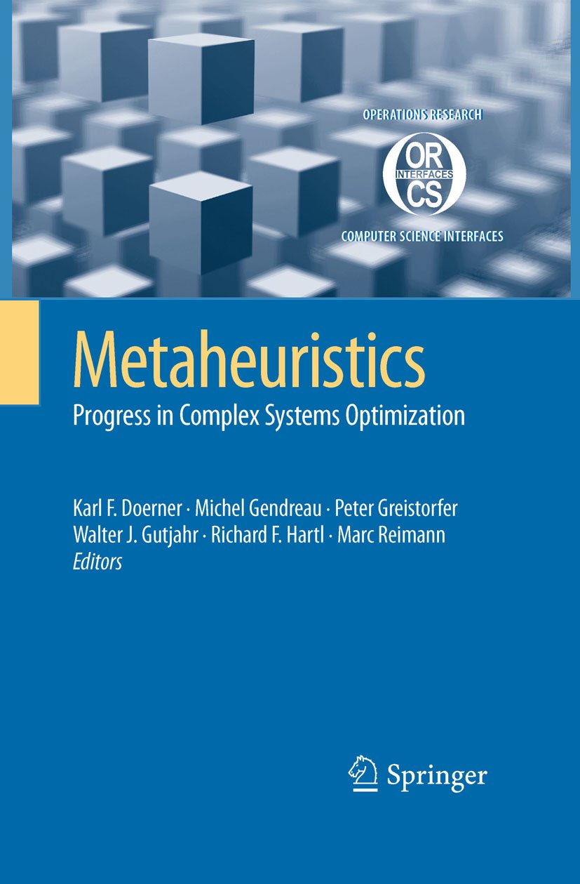 Amazon Metaheuristics Progress in Complex Systems Optimization