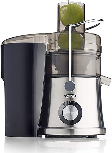 Miniatura 3 de Omega C2100S - Máquina de exprimidor alto con conducto extra grande de tres pulgadas que extrae jugo de Whole Foods + paño de limpieza de microfibra