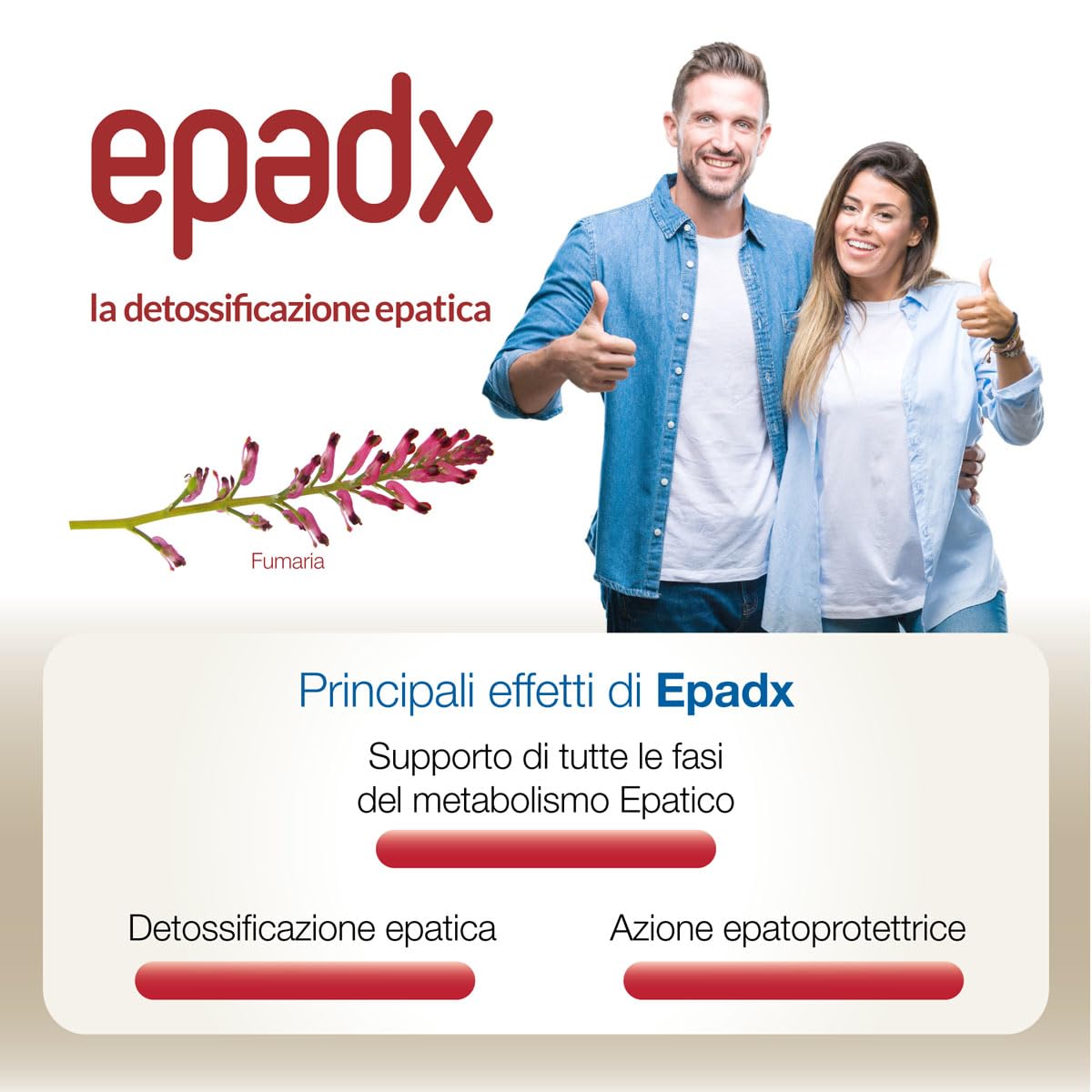 AVD REFORM | Epadx - supporto epatico con SAMe, NAC e Silimarina Fitosoma ad alta biodisponibilità, utile per la protezione del fegato - 40 capsule - Prodotto In Italia