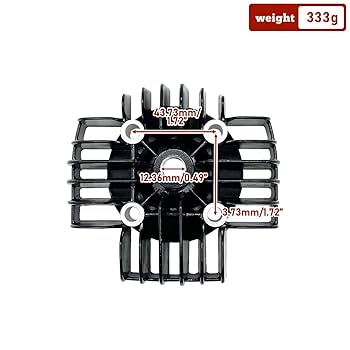 Amazon.com: NewJ's 44mm Cylinder Head Piston Rings Gasket