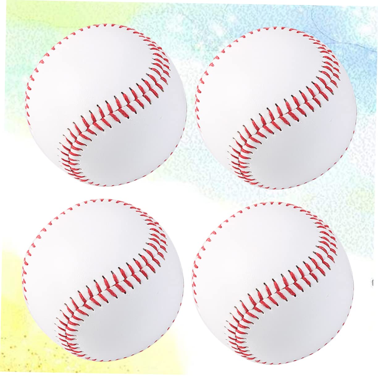 Toddmomy 4piezas Béisbol De Entrenamiento No Práctica y Ejercicio De PU para Jóvenes