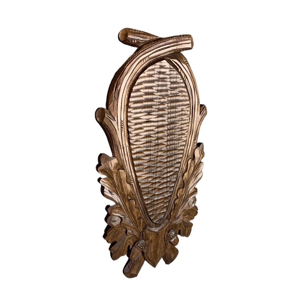 Hi Life Living Nature Scudo di Legno per Trofeo Daino. Pannello. Corna. Caccia. 43x22cm 231401