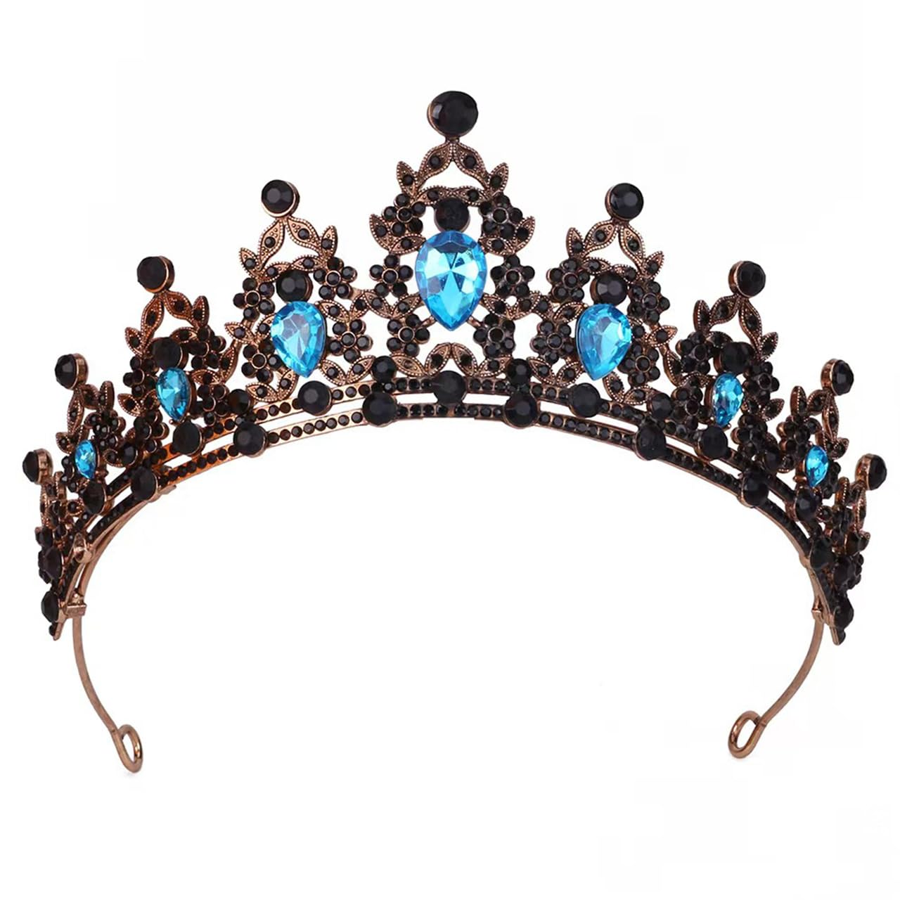 New women crown tiara Bridal Bridesmaid crystal headpiece birthday