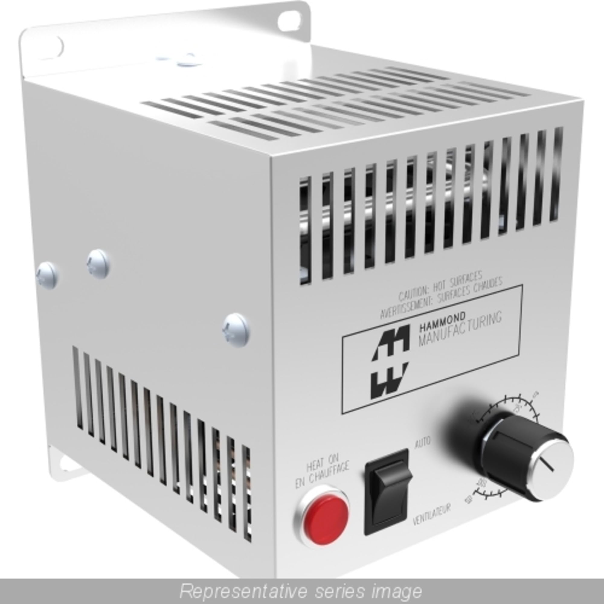 Hammond Manufacturing FLHTF125A115 Enclosure Heater 125W, 120VAC
