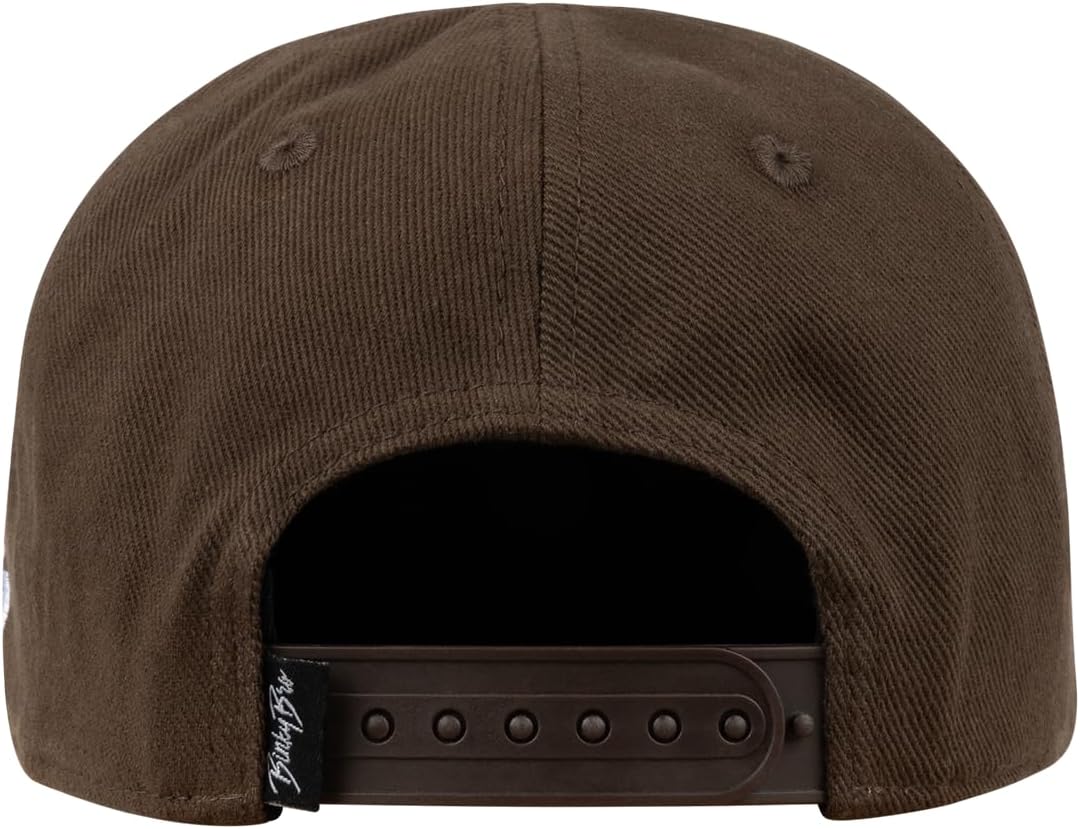 BINKYBRO Adult Snapback Hat - Cotton Cap with Adjustable Closure - Flat-Bill Outdoor Surfer Style Lightweight Quick Dry