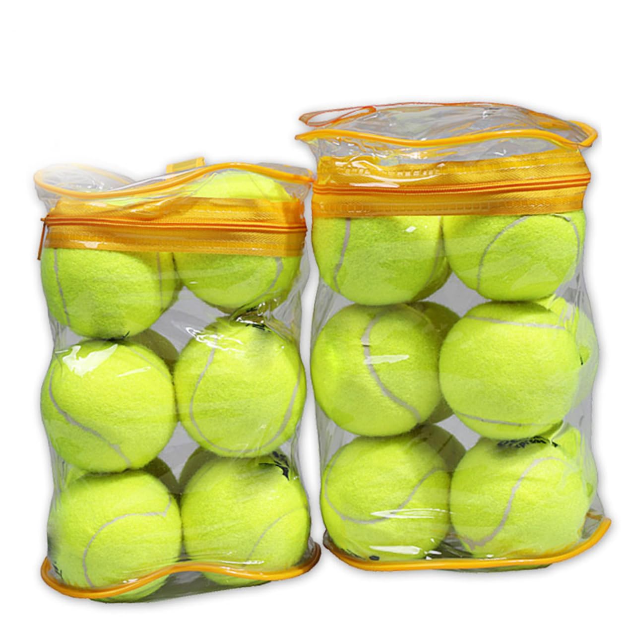 Trainings Tennisbälle aus Gummi für Outdoor Plätze