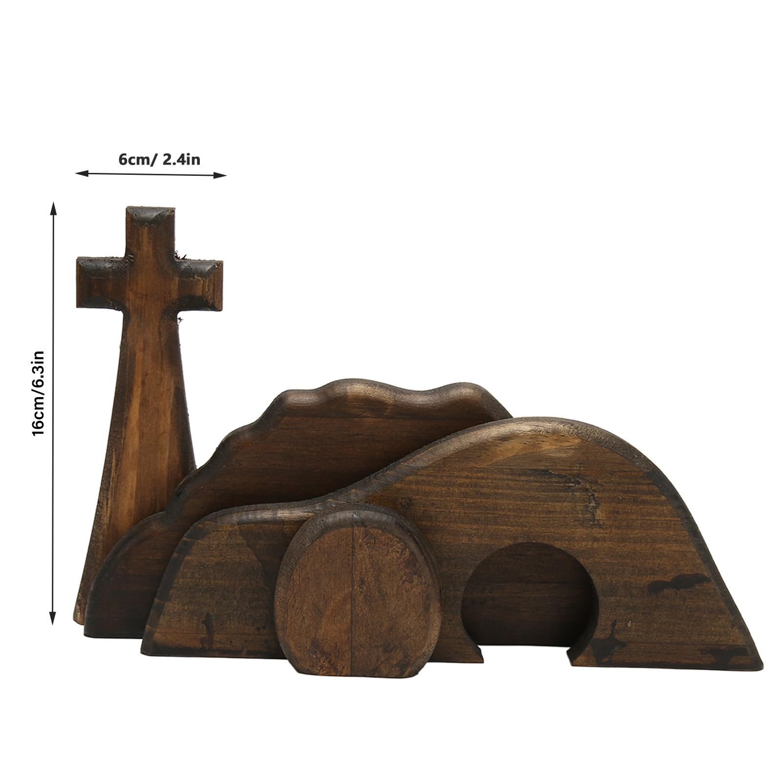 Icone Religieuse sur Bois - 15 x 10.5 x 2 cm (D'occasion) à Meinier