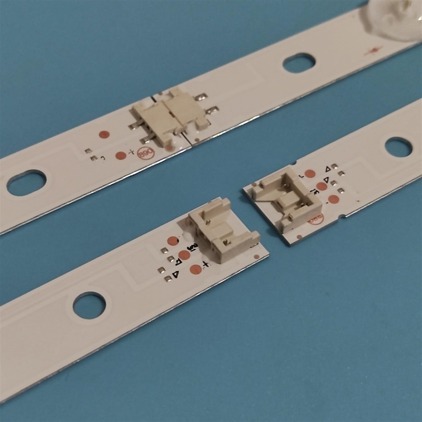 Tira de retroiluminación LED de 8 piezas compatible for LG 49UK6200PUA 49UK6300PLB 49UJ635V 49UJ634V 49UF640T 49UH6100 49UH619V 49LF510V 49uf6409 49UJ630V