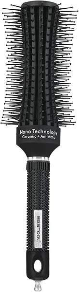 BESTOOL Round Brush,Volumizing Round Hair Brushes for Women flexile Hair Brush for Blow out Detangling Curling Styling Less Pain & Breakage