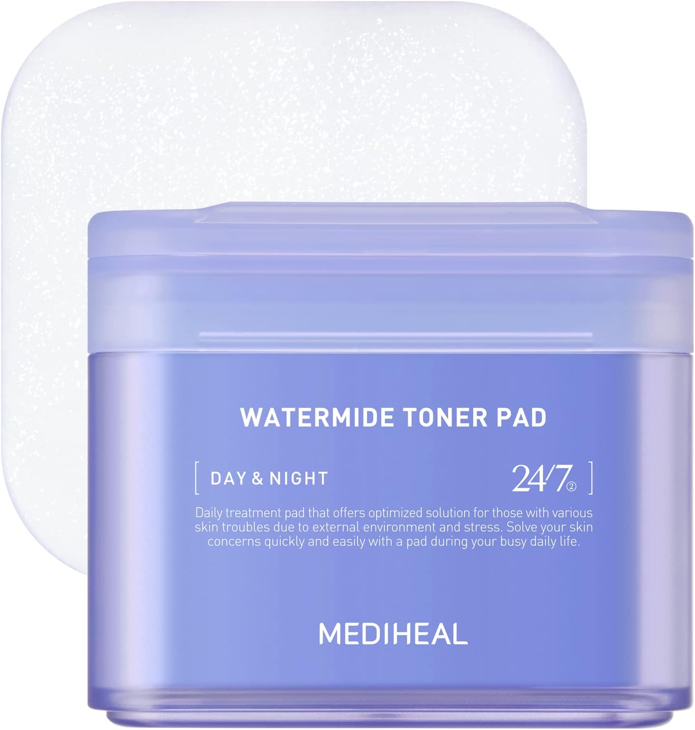 Mediheal Watermide Toner Pad 100 Pads Moisturizes and cools dry