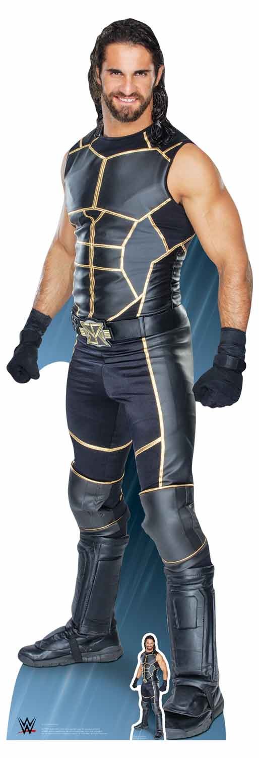 Star Cutouts Ltd SC1124 Seth Rollins, Cardboard, multicolour, 186 x 64 x 186 cm
