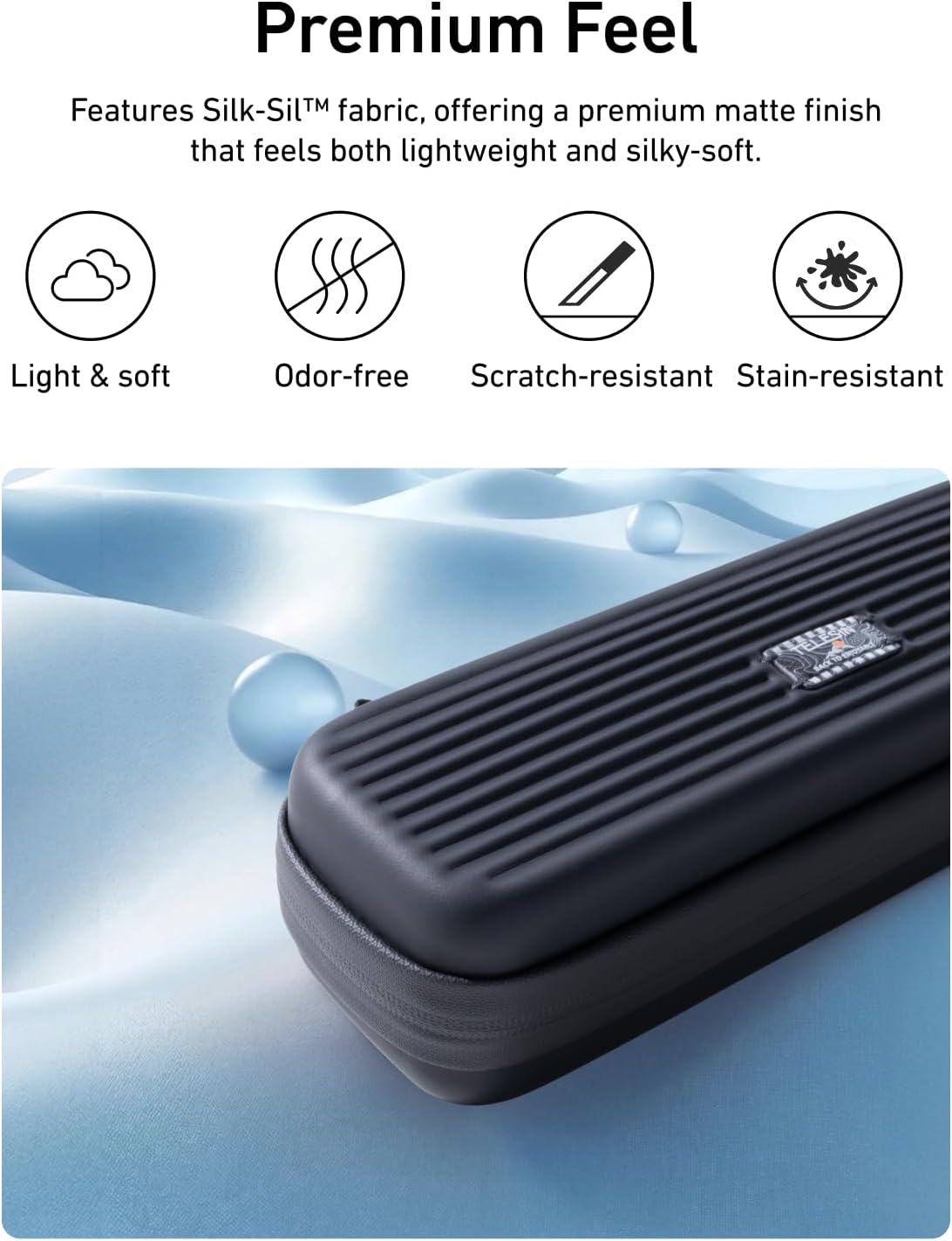 TELESIN DisAdv Carrying Case for DJI Osmo Pocket 4/3/Xtra Muse, Waterproof Hard EVA Shell Travel Storage Case for Pocket 4/3 Accessories, Ultra-Light Xtra Action Camera Case Bag, Black