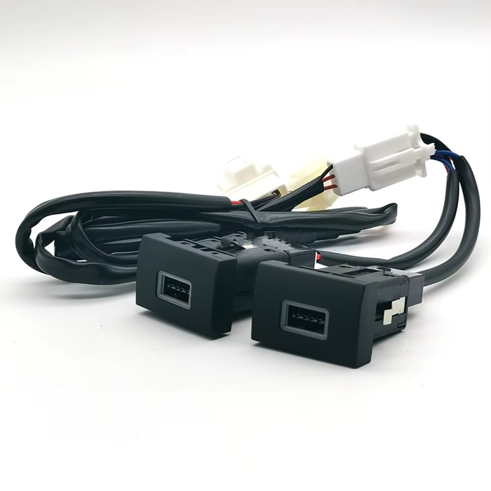 Prise USB Pour Console Compatible Avec VW Pour POLO 2011–2013 Adaptateur Charge Téléphone Automatique Double Chargeur Prise D'interface QC3.0 Interface USB AUX voiture