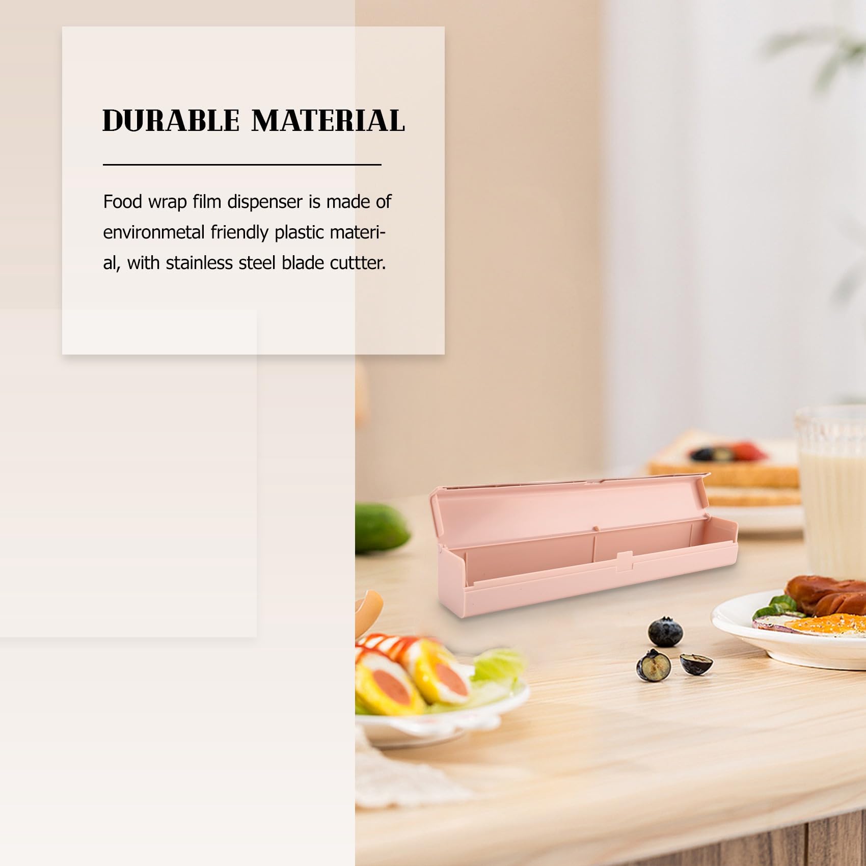 Fowayd 3 In 1 Foil And Plastic Wrap Organizer,Magnetic Plastic Wrap - View #8