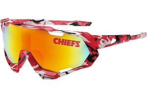 FOCO NFL Kansas City Chiefs Gametime Camo Sunglasses