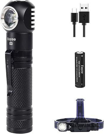 OUDMON Rechargeable Tactical Flashlight Emergency Image
