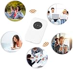Point d'accès mobile 4G LTE, Wi-Fi portable 300 Mbps pour les voyages, routeur de poche 4G avec emplacement pour carte SIM, 10 appareils connectés, 2100 mAh