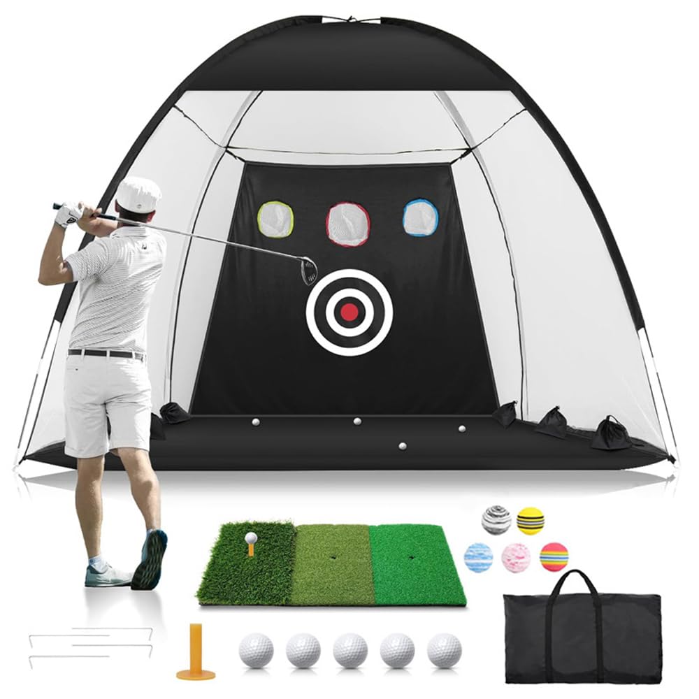 QOYUE ゴルフ屋内および屋外用ゴルフチッピングネットセット 折りたたみ式 Amazon.co.jp: QOYUE 屋内および屋外用ゴルフチッピングネット