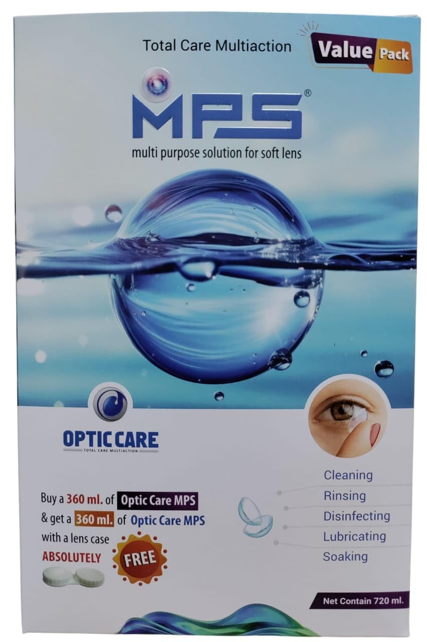Buy MPS Value Pack - Multipurpose Solution for Soft Contact Lens