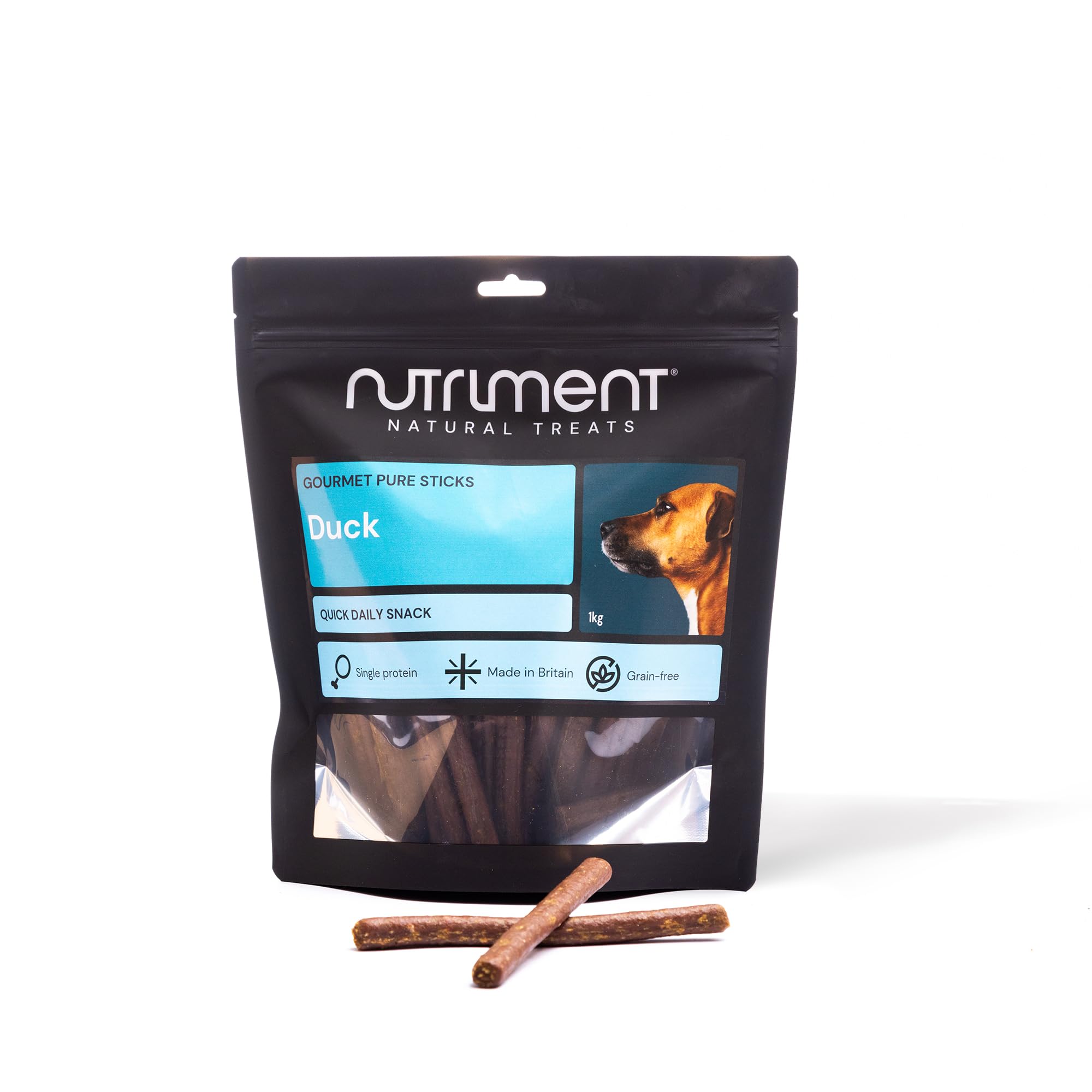 Natural Treats Gourmet Pure Duck Sticks (1kg) 100% Duck Natural Long Lasting Dog Chew Treats