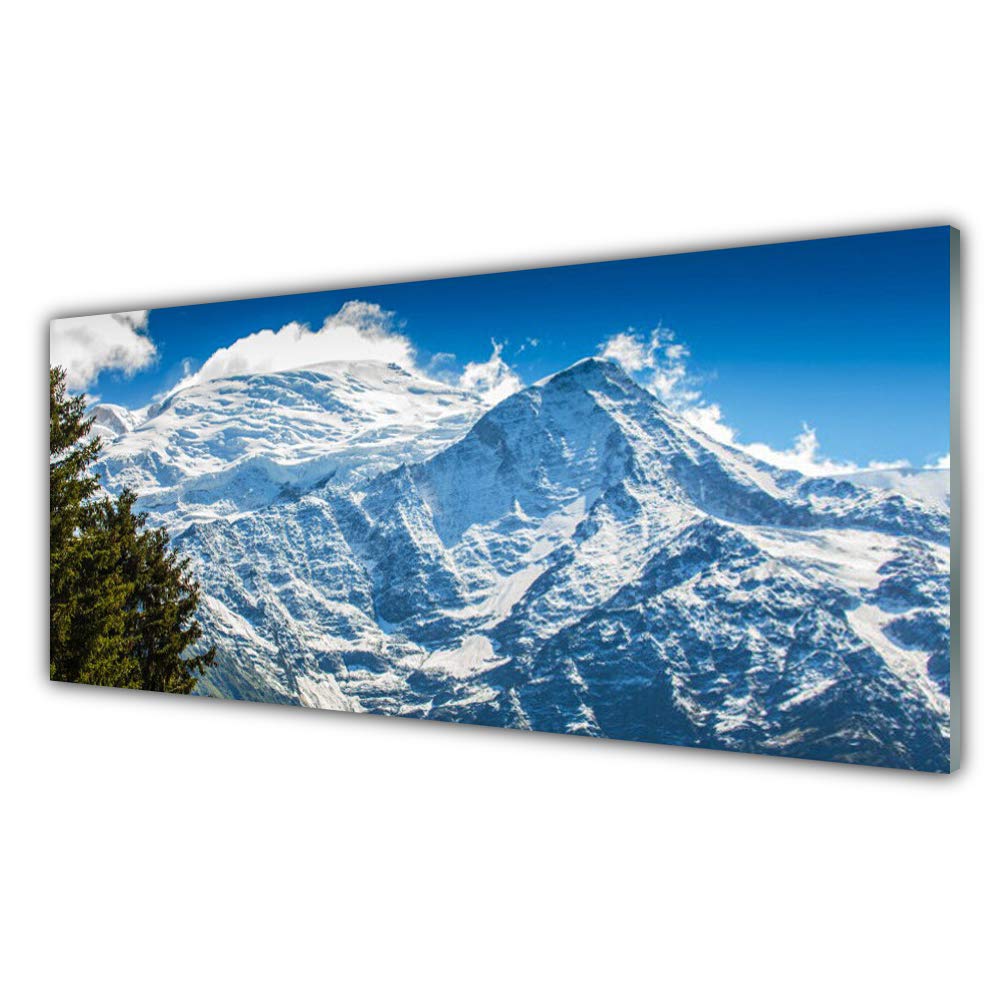 Tableau moderne acrylique paysage de montagne pour salon design