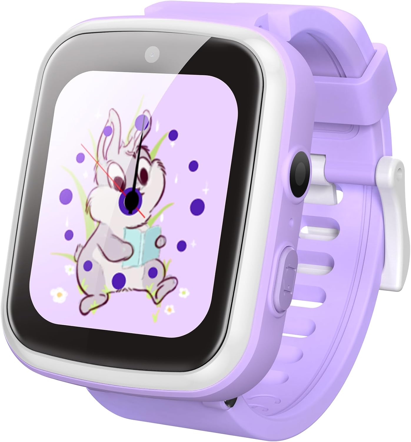 AGPTEK 日本正規品 キッズ 腕時計 子供用 スマートウォッチ smart watch for kids 時計 女の子 時計 文字盤DIY タッチスクリー 8GB内蔵 歩数計 35万高画素写真 動画 撮影 自撮り 録音 ゲーム 音楽再生 英語時刻の学習 アラーム usb充電式 小学生 誕生日 プレゼント 人気