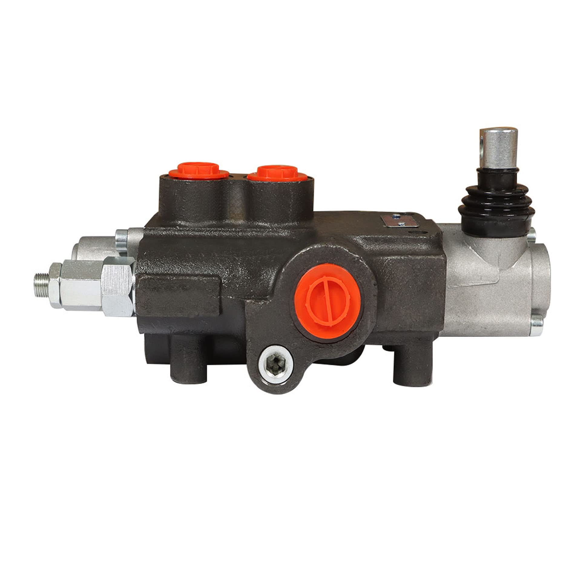 Válvula hidráulica de 1 carrete de 21 GPM 3600 PSI con puertos SAE, válvula de control direccional ajustable hidráulica para tractores pequeños, tractores y cargadores