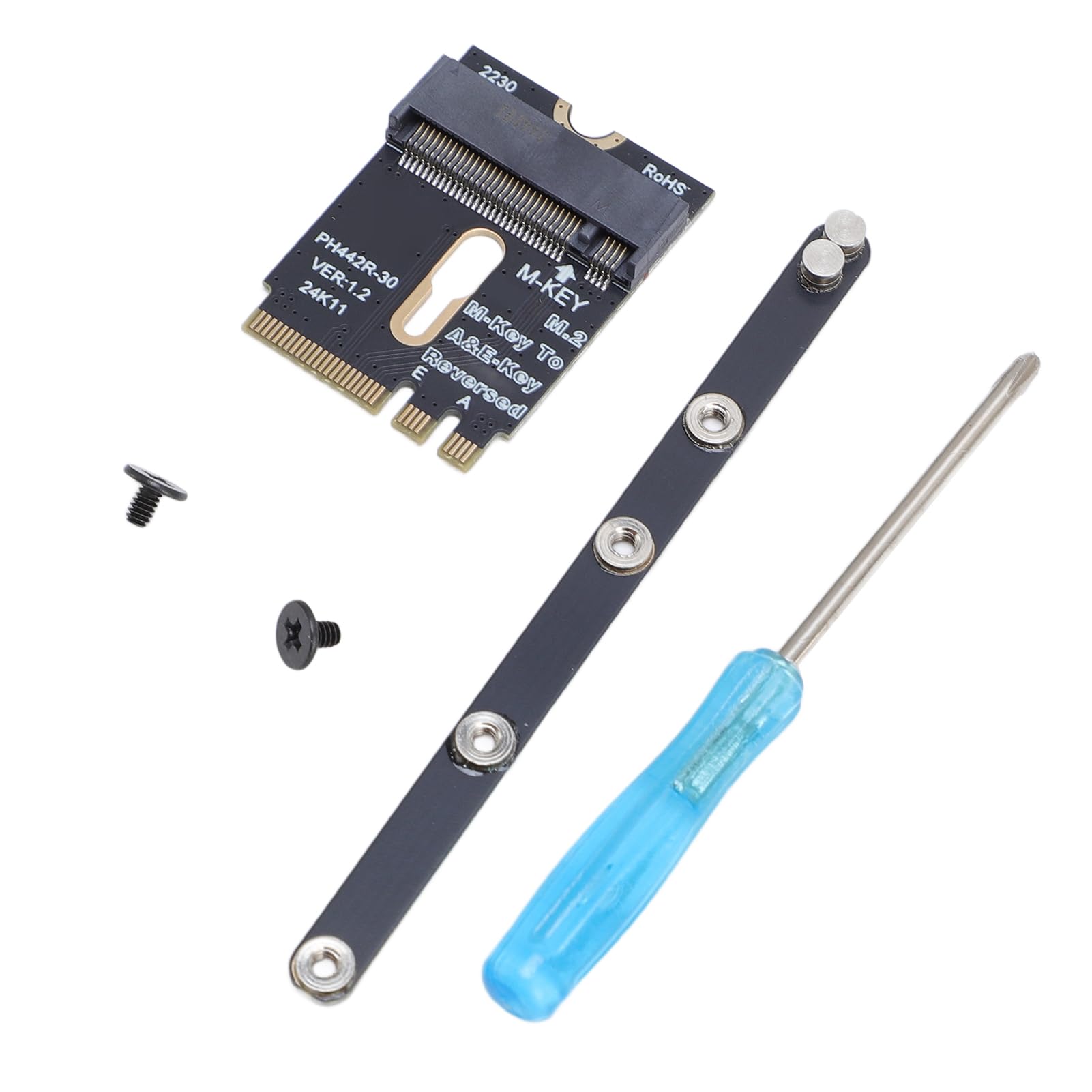 Zyyini M.2 NVME SSD Convert Adapter kit for Air Pro 2013-2017, M Key NVME SSD Convert Card NGFF Converter with Screws Support 2230 2240 2260 2280 PCIe 4.0