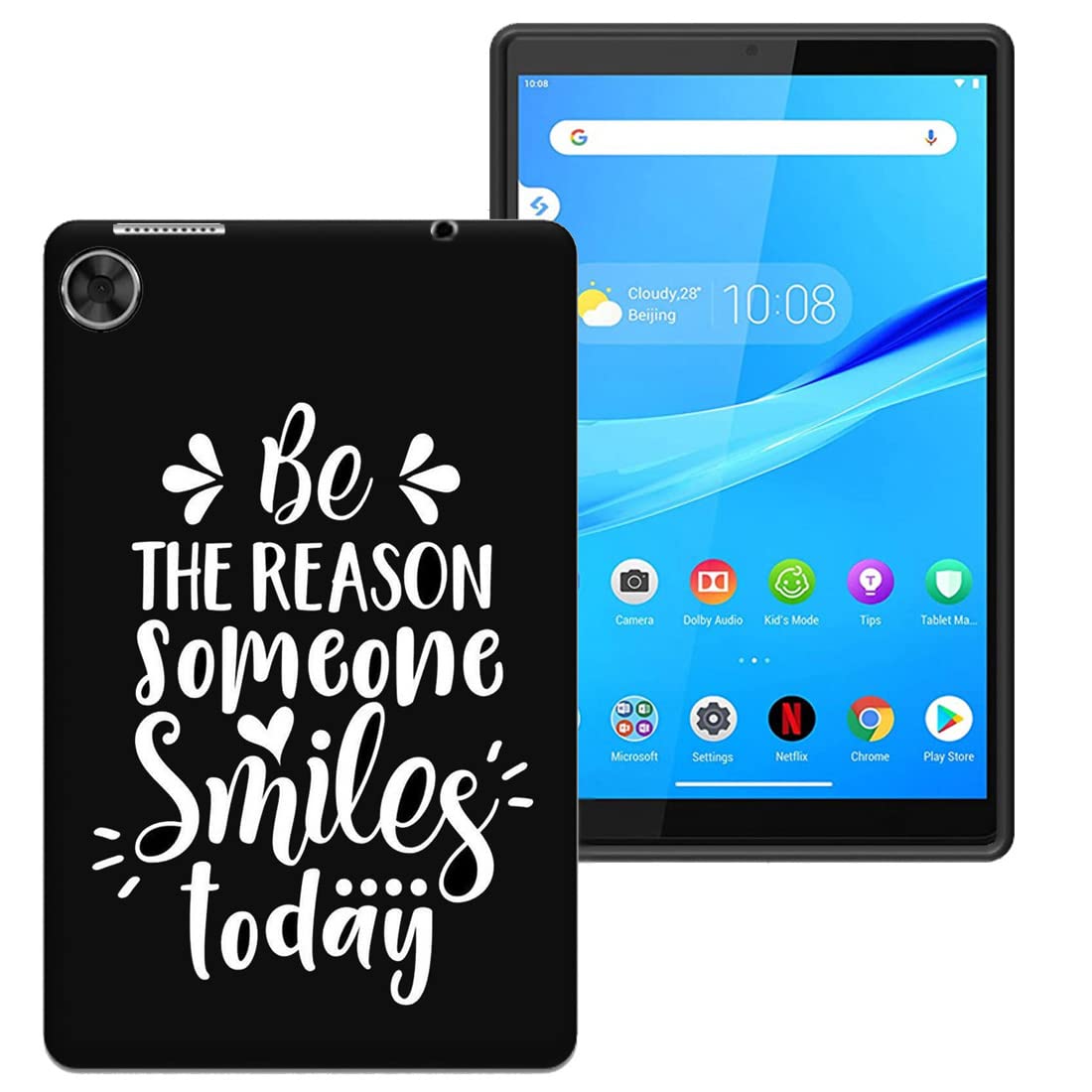 Zaoma Matte Design Soft Silicon TPU Back Case Compatible for Lenovo Tab M8 HD 2nd Gen TB-8505X, TB-8505F, Lenovo Tab M8 HD 3rd Gen TB-8506X, TB-8505FS - Designer (TM8BACK_BW010) (B0BWNM5SS9) Amazon Price History, Amazon Price Tracker