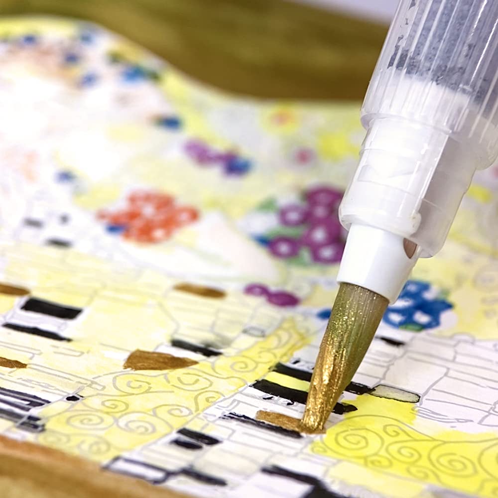 Kuretake ZIG Historic Art –Watercolor with Gustav Klimt- 6 Colors set, for World Watercolor Month Illustration, Fine Art, Drawing, Lettering, AP-Certified, Made in Japan (GUSTAV KLIMT) 2