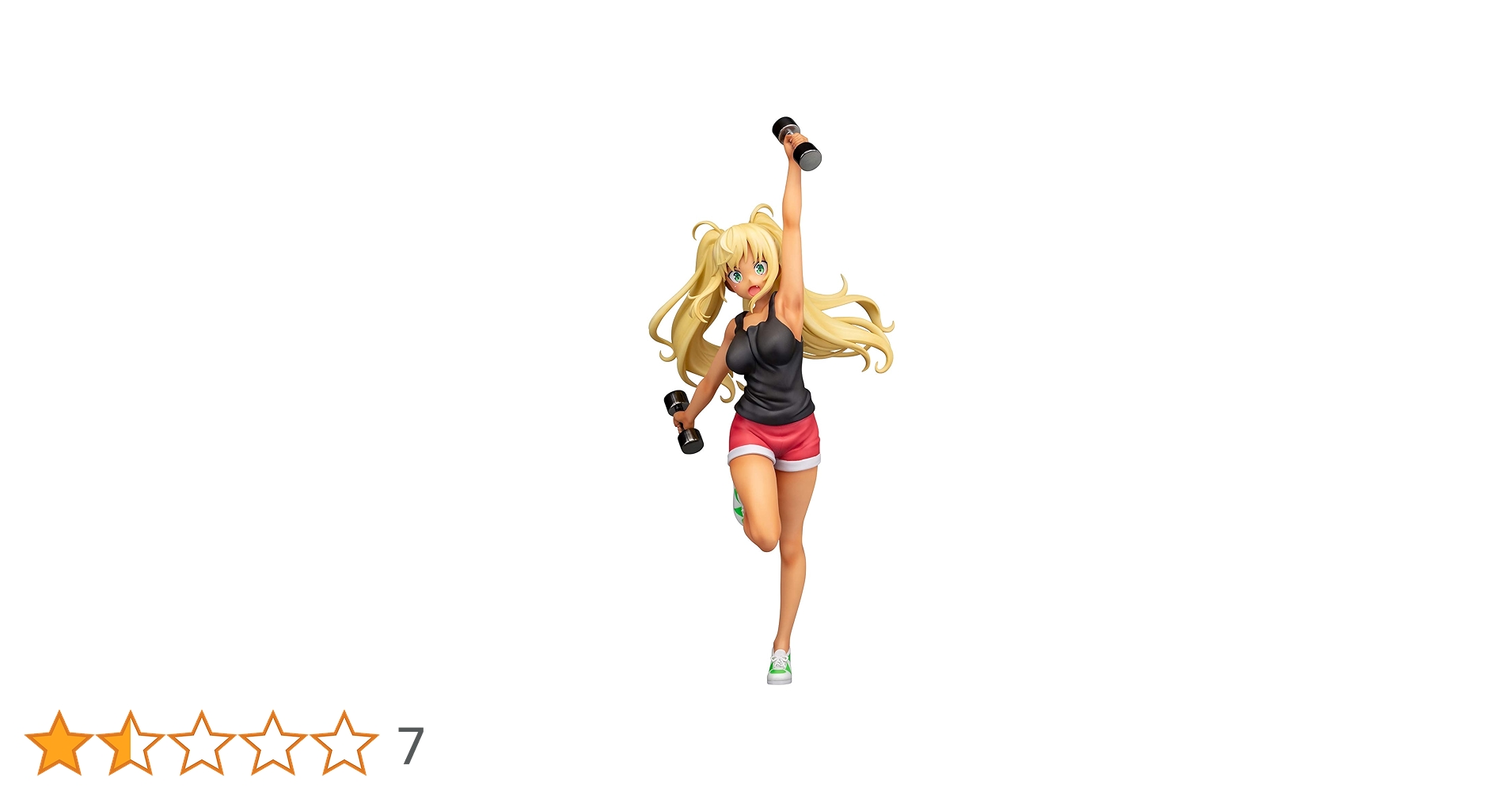 ダンベル何キロ持てる？ 紗倉ひびき　奏流院朱美 1/7 完成品フィギュア ダンベル何キロ持てる？』の奏流院朱美が1/7スケールで立体化
