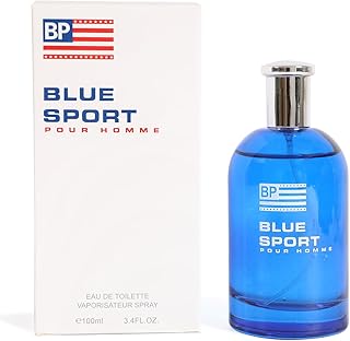 Blue Sport Spray Cologne - Eau De Toilette for Men - 100ml / 3.4 fl.oz
