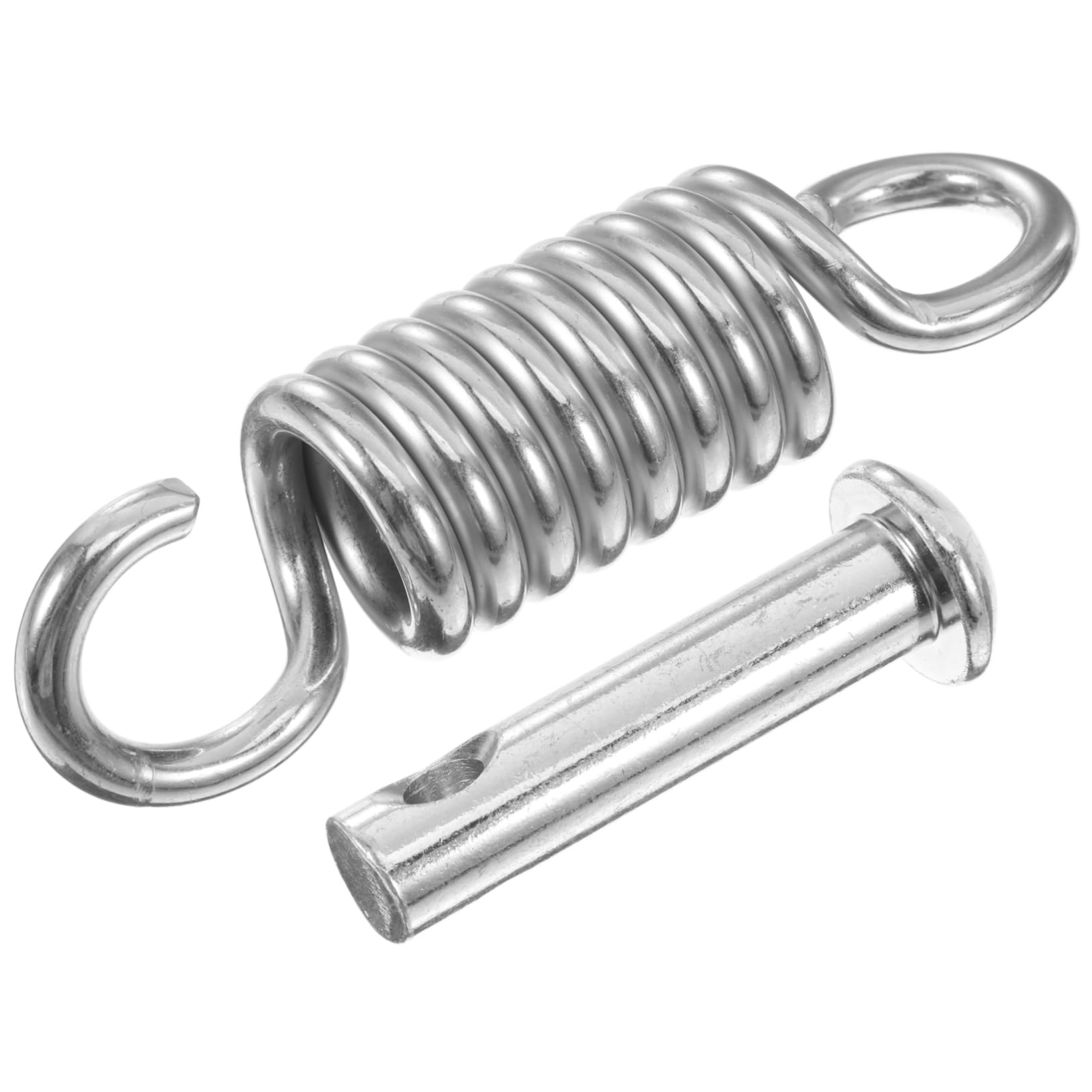SUPVOX Swing Hook Pin Kit Heavy Duty Spring Hook Bolt for Hanging Chair Garden Swing Replacement Hardware Parts