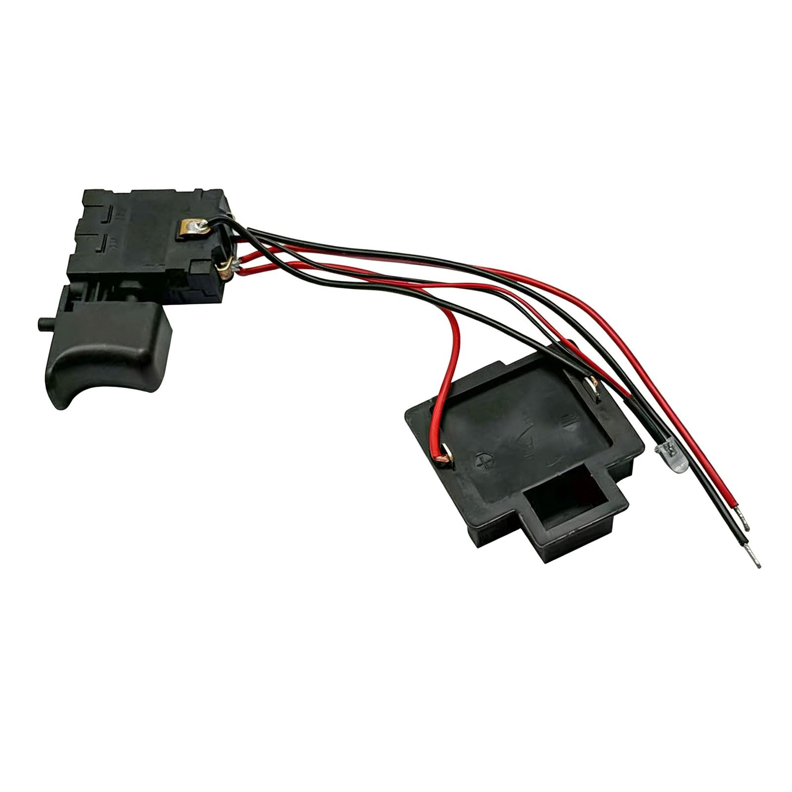 Jiapika Light Power Tool Control Assembly Replacement 21V Blower Part With Cable Harness, Cue And Connector Housing For Routine Maintenance