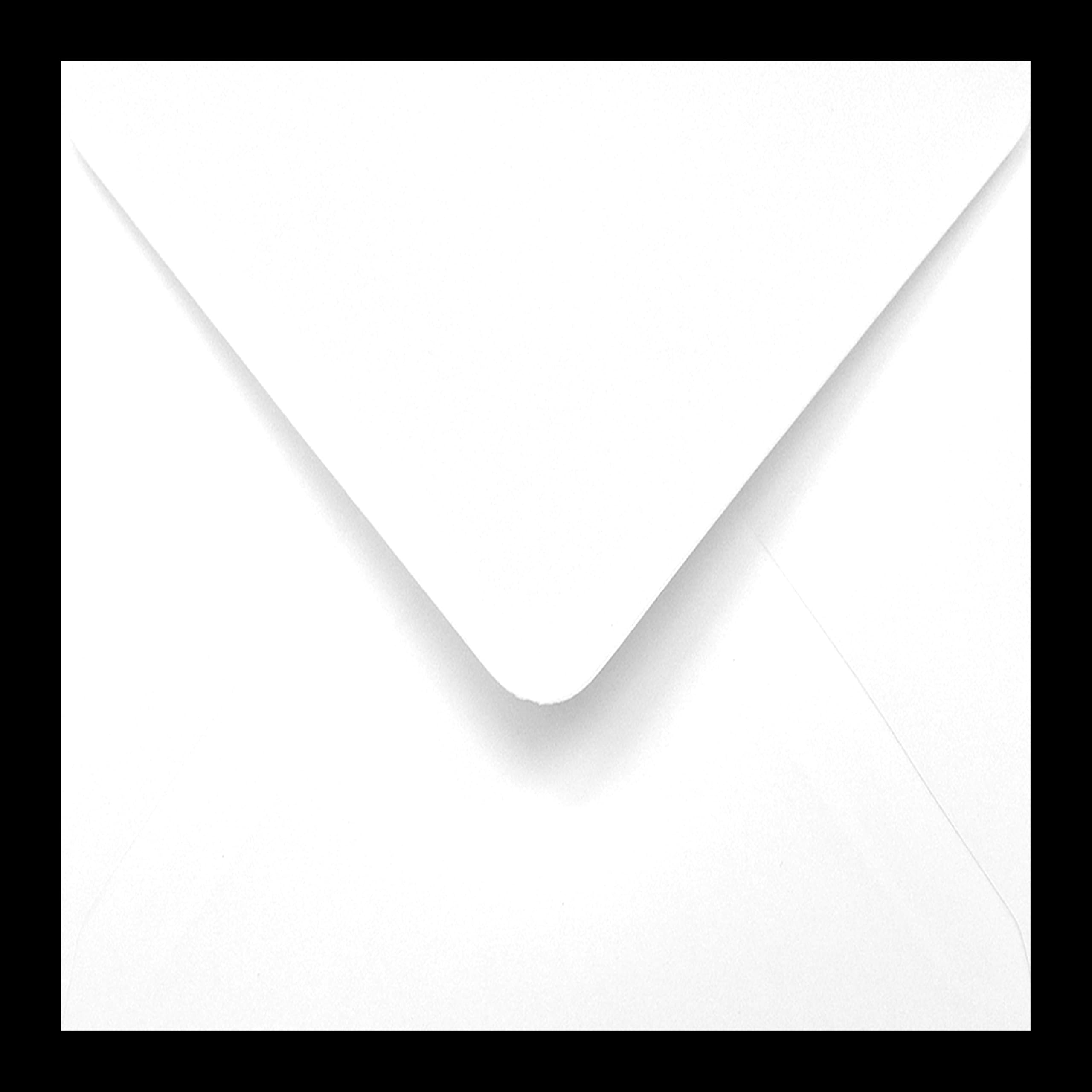 Mayfair Crafts Premium Square Envelopes, 7 inch, 18.5 cm, 100gsm, White (50)