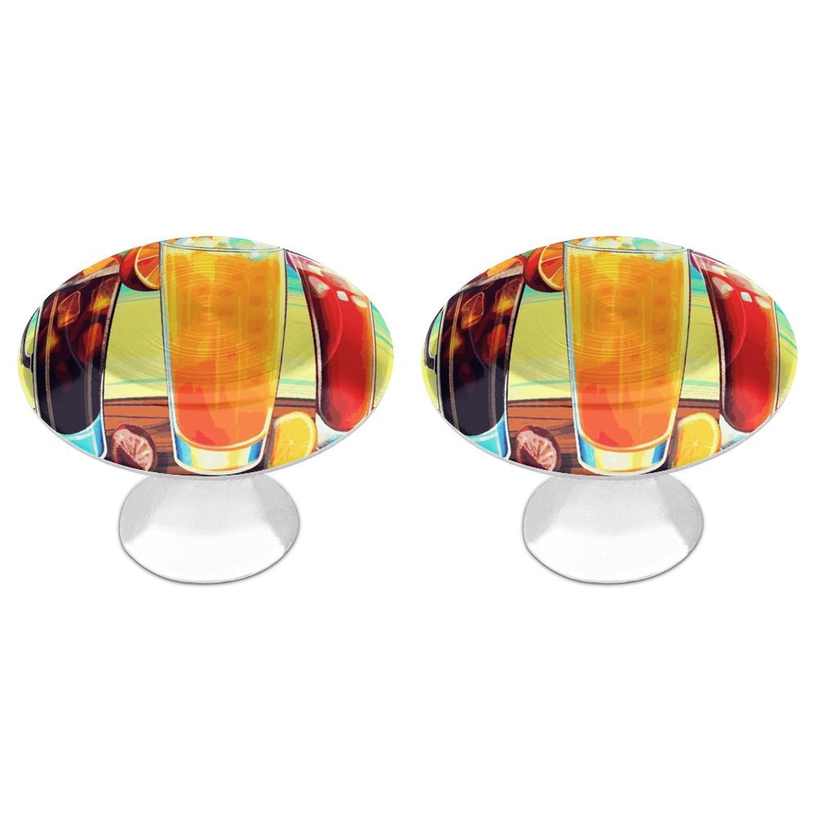 Btcowzrv Style Happy Hour 2 Pack Cabinet Knobs Drawer Pulls