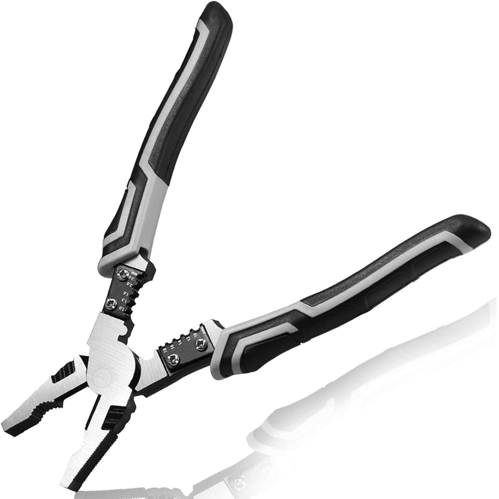 SKYTONE 5 in 1 Multi-function Plier Tools For Multipurpose Lineman Plier with Gripping, Wrench, Cutter, Crimping & Wire Stripper Fuction (B0CCYFRTGH) Amazon Price History, Amazon Price Tracker