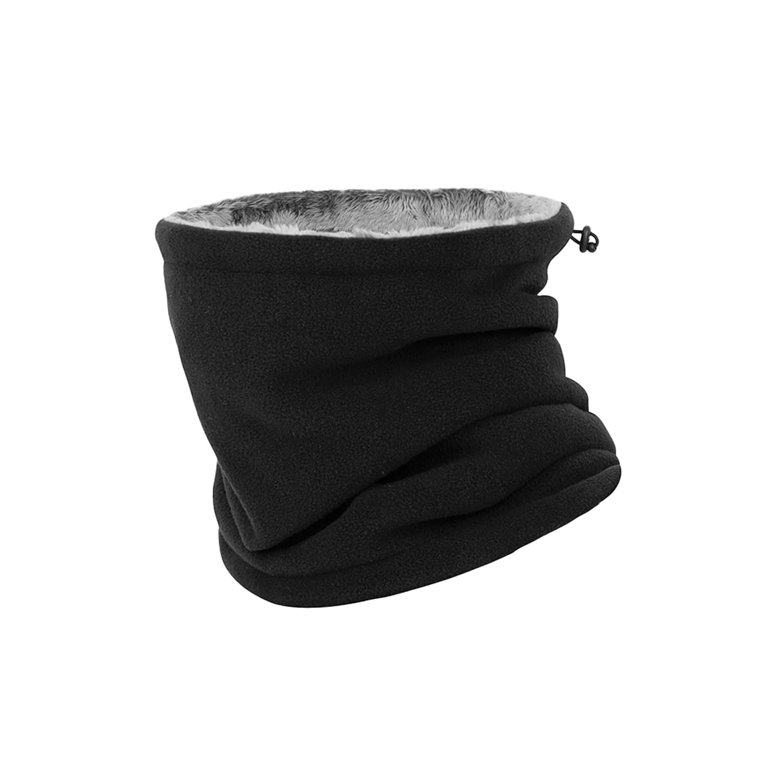 ZCJ Loop Schal Herren Damen, Fleece Schlauchschal mit Kordel