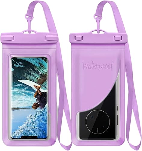 Bolsa impermeable para teléfono celular, funda para teléfono, bolsa seca para iPhone 14 13 12 11 Pro Max XS Samsung, IPX8 de hasta 9.25 pulgadas