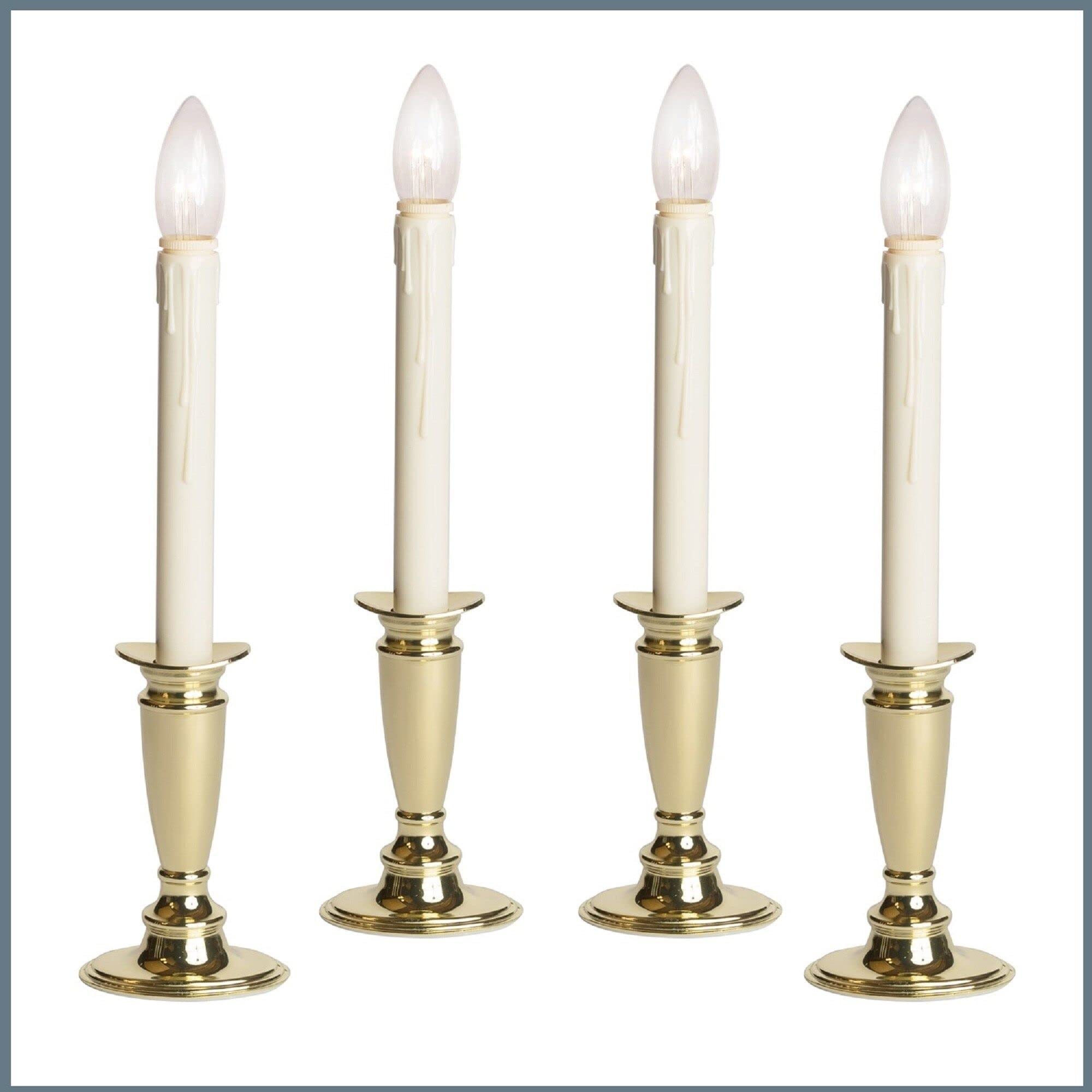 Celestial Lights LED Adjustable Window Candles - 13.5