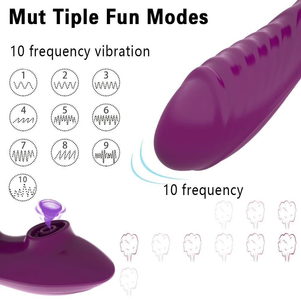 Vibrador Potente consolador vibrador masaje 10 velocidades masaje de clítoris Oral mujeres masturbación juguete sexual Para mujeres mariposa vibrador