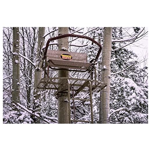 Trophy Treestands TDL211 Samson 2 Person Ladderstand