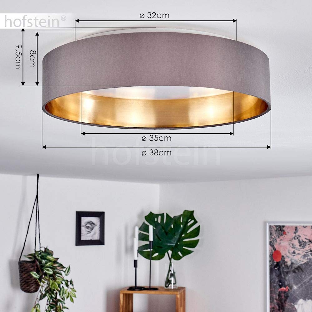 Plafonnier LED Affleurant, Luminaire Simple Pour Salon Et Salle à