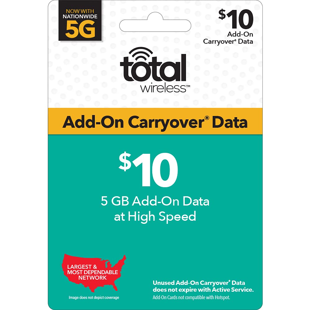 Total wireless $10 data card Clearance