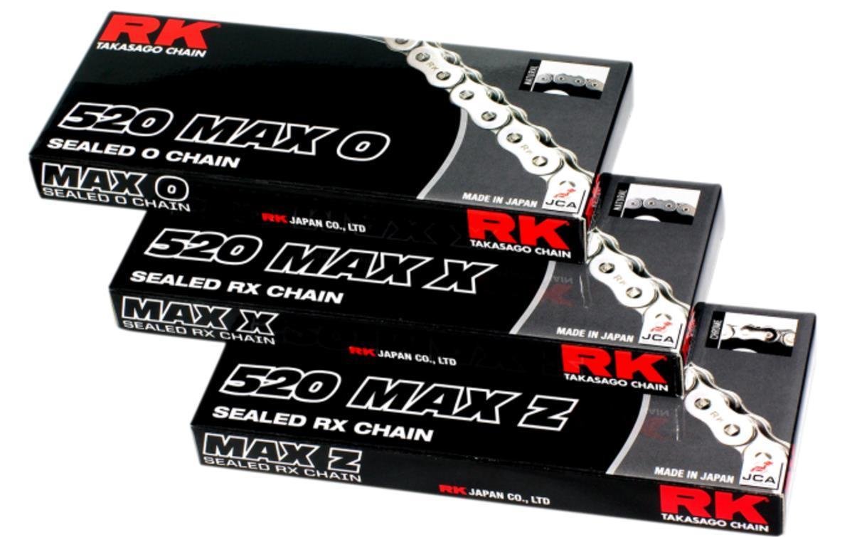 Amazon.com: RK 520 Max-Z Chain - 120 Links - Black/Chrome