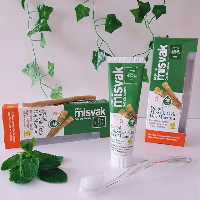 Miswak Zahnpasta ohne Fluorid & SLS – Natürliche Zahnpflege mit Miswak-Öl